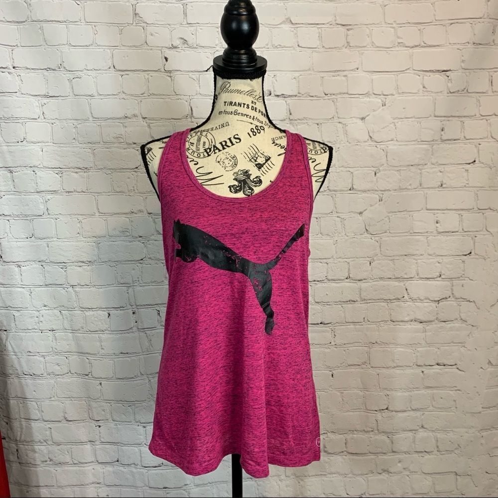 Puma Essential Dri Release Purple Tank Top size medium